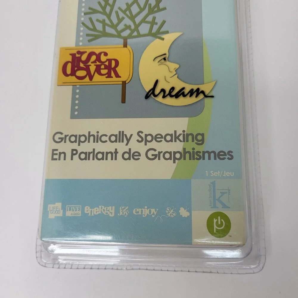 NEW CRICUT GRAPHICALLY SPEAKING CARTRIDGE‎ FACTORY SEALED Crafts